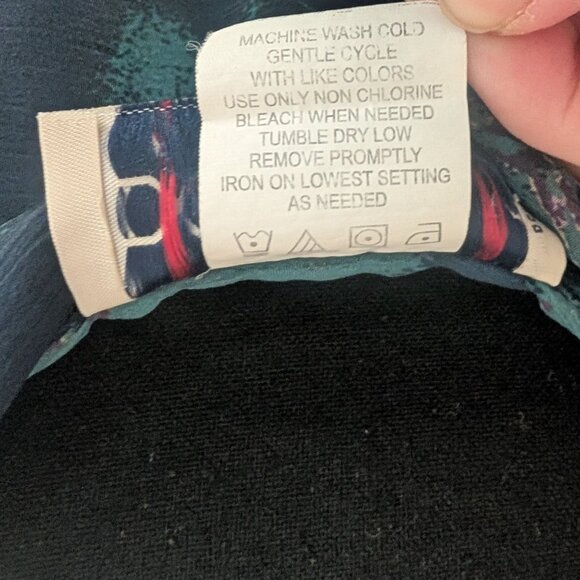 Donkenny Classics Multicolor Abstract Print Short Sleeve Button-Up Shirt Size XL - Picture 6 of 6